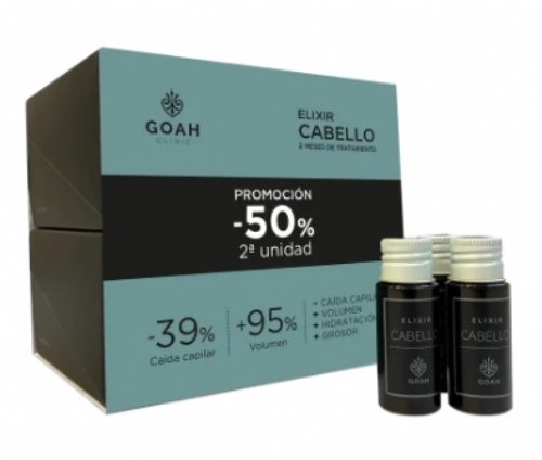 Goah clinic elixir cabello duplo viales bebibles