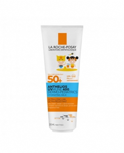 Anthelios uvmune400 dermo-pediat leche hidratante spf 50+  1 bote 250 ml