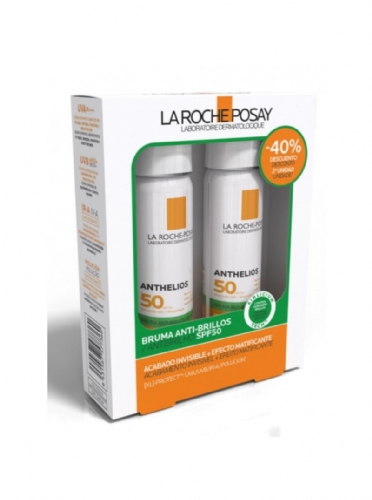 Anthelios duplo bruma anti-brillos 2Âº 40% spf50