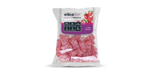 Elbia snak gominolas (1 envase 70 g sabor fresa)