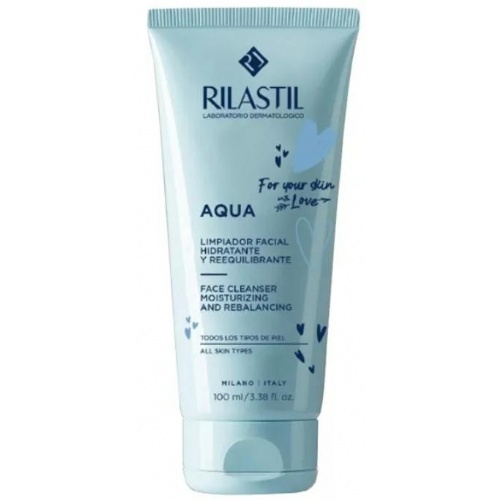 Rilastil aqua limpiador facial 100 ml