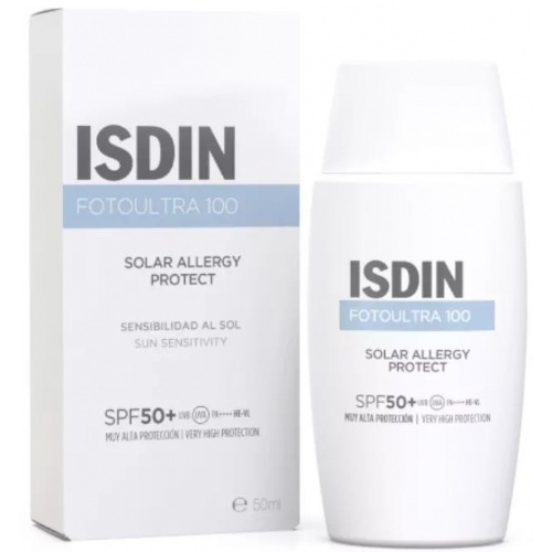 Isdin fotoultra 100 solar allergy protect spf 50+  1 envase 50 ml