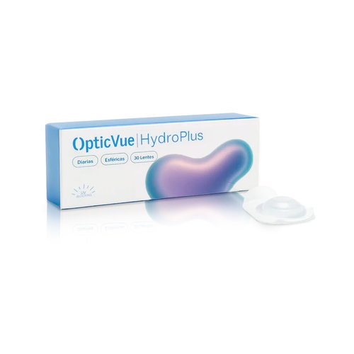 Opticvue hydro plus 30 lentes -4.00