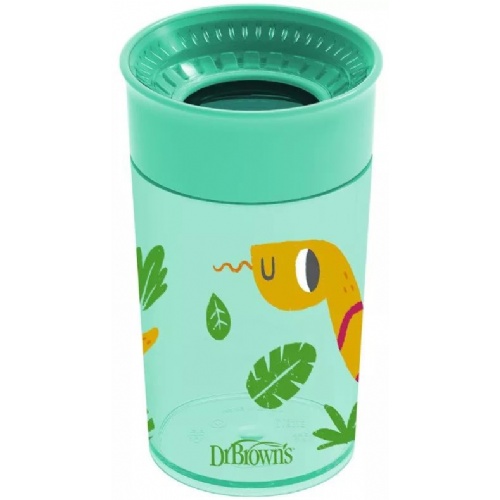 Dr brown's vaso 360º sin boquilla/asa verd 300ml