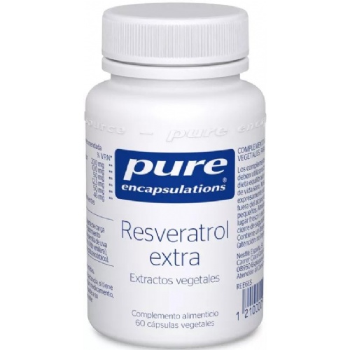Pure encapsulations resveratrol extra  60 capsulas