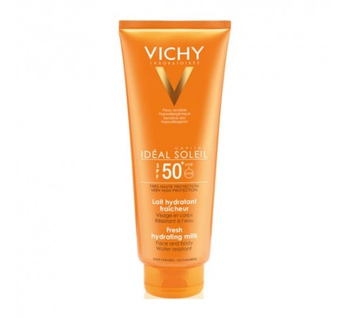 Capital soleil spf 50+ hidra-leche cuerpo (1 envase 100 ml)