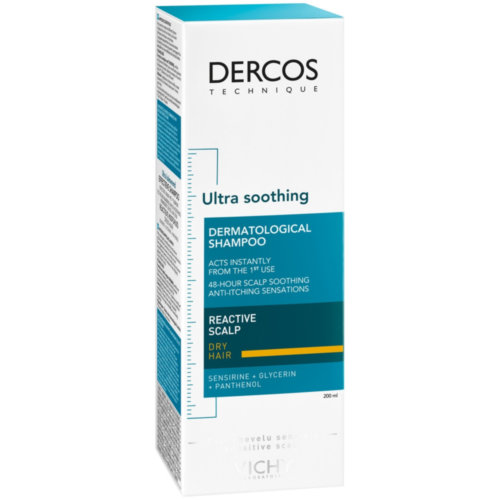Dercos technique champu ultra calmante - cabello seco o coloreado (1 envase 200 ml)
