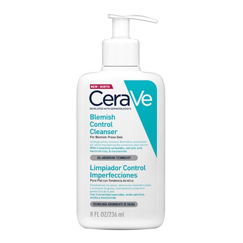 Cerave limpiador control imperfecciones (1 envase 236 ml)