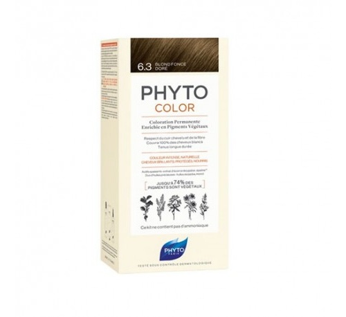 PHYTOCOLOR 6.3 RUBIO OSCURO DORADO