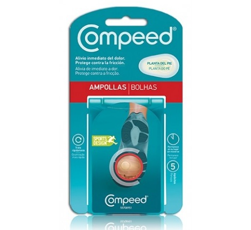 COMPEED AMPOLL PLANTA PIE 5 U