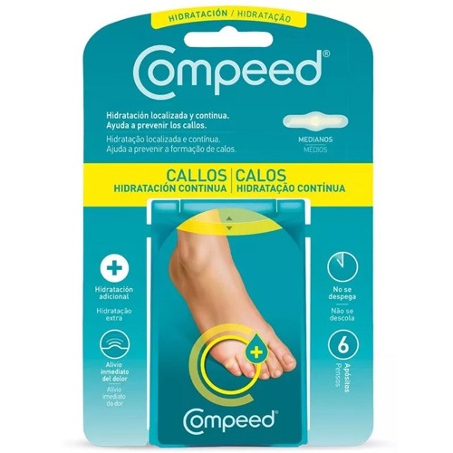 COMPEED CALLOS HIDRATACION CONTINUA 6 UNIDADES