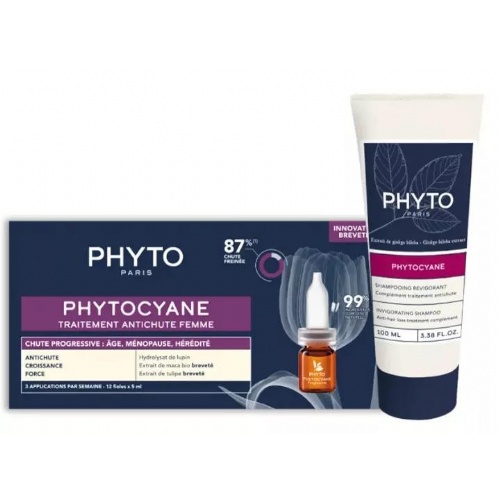 Phyto phytocyane caida progresiva mujer ampollas