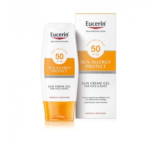 Eucerin sun protection 50 sun allergy protect (gel crema 1 envase 150 ml)