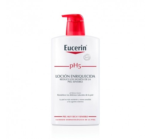 Eucerin piel sensible ph-5 locion enriquecida (1 envase 1 l)