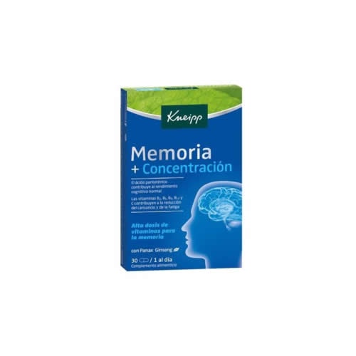KNEIPP MEMORIA + CONCENTRACION 30
