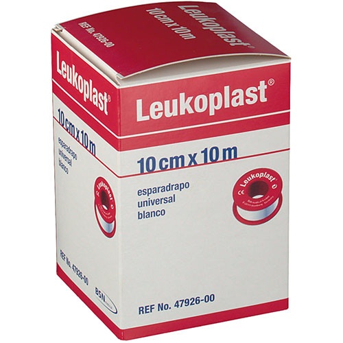 LEUKOPLAST ESPARADRAPO TELA BLANCO 10CMX10M