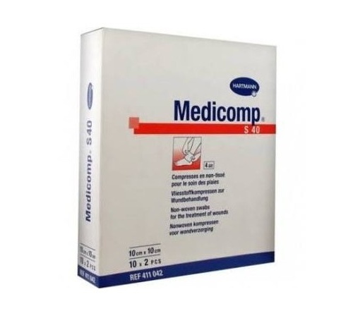 MEDICOMP GASA SUAV 10*10CM 20U