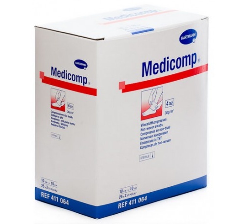 MEDICOMP NON-WOVEN 10X10 50U