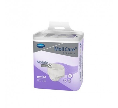 Absorb inc orina ligera c/ slip - molicare mobile super (t- med 14 u)
