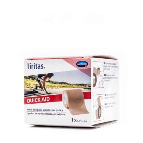 TIRITAS QUICK AID APOSITO ADHESIVO COLOR PIEL 6