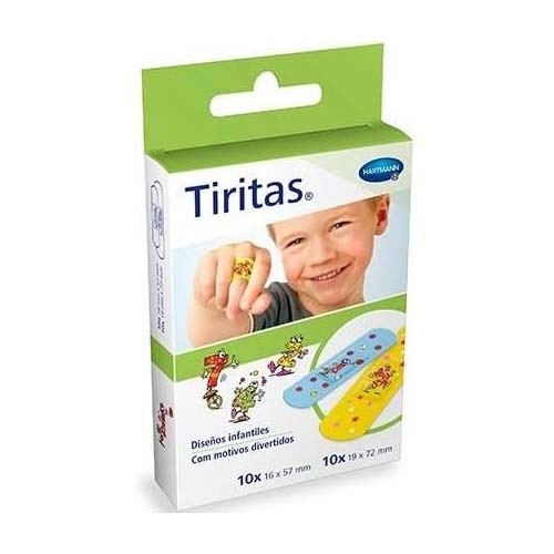 TIRITAS AQUA KIDS 2 TAMAÑOS 12U