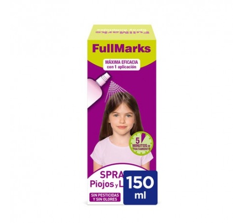 Fullmarks spray - antipiojos (1 envase 150 ml)