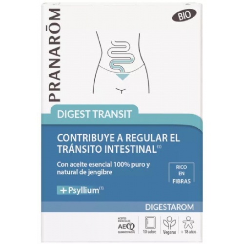 Pranarom digestarom digest transit 10 sobres
