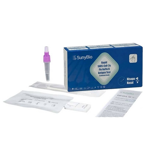 Sunybio test nasal antigenos sars-cov-2 y gripe