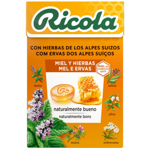 Ricola caramelos s/az miel y hierb