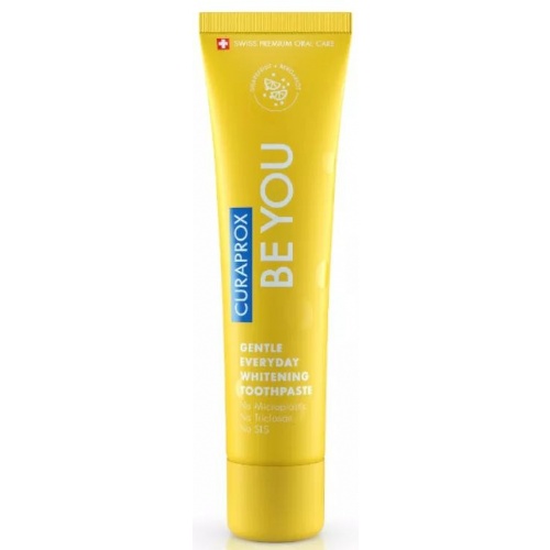 Curaprox be you pasta de dientes blanqueadora (1 envase 60 ml sabor grapefruit + bergamot)