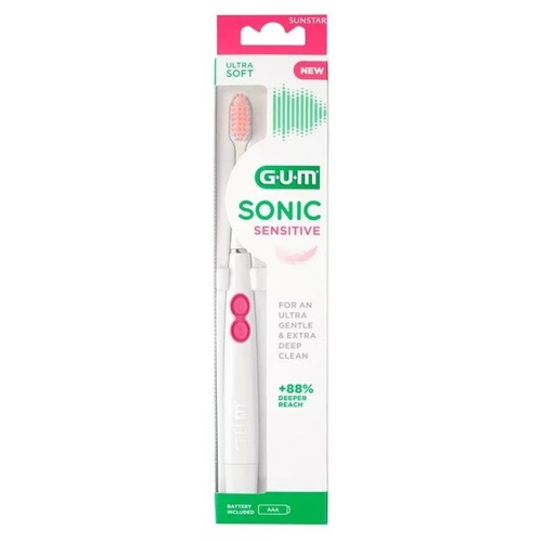 Cepillo dental a pilas - gum sensivital sonic (1 unidad)