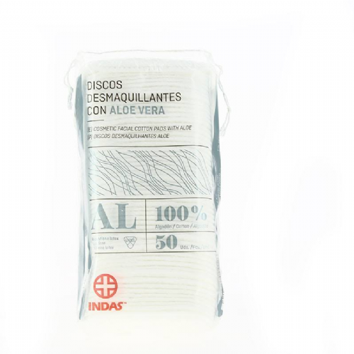 INDAS DISCO DESMAQ ALOE VE 50U