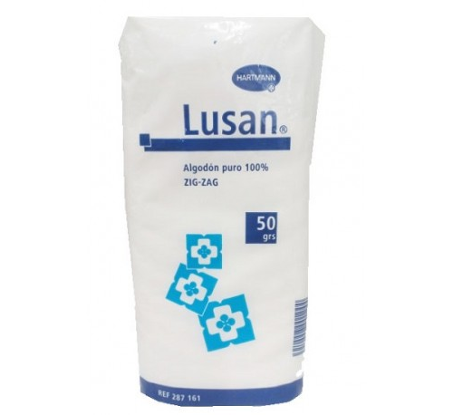 ALGODON ZIG ZAG LUSAN PURO 50G