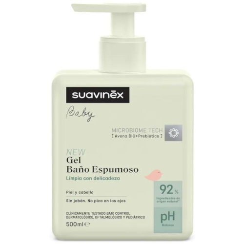 Suavinex pediatric gel champu espumoso (1 envase 500 ml)