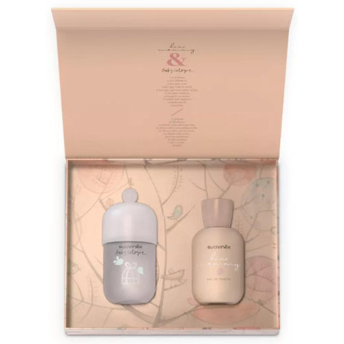 Dear mommy + baby cologne suavinex (1 envase 100 ml + 1 envase 100 ml  pack)