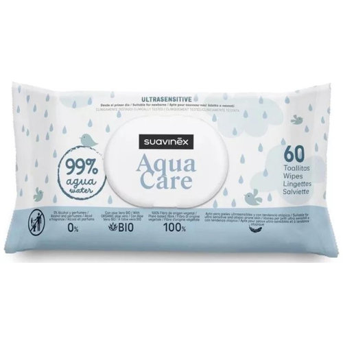 Suavinex toallitas aqua ultrasensitive  60 toallitas
