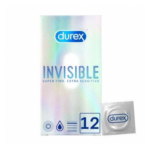 DUREX INVISIBLE EXTRAFINO SENSITIVE 12
