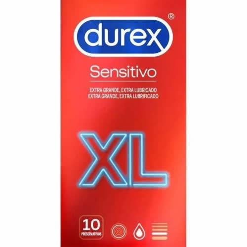 DUREX SENSITIVO XL 10U