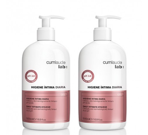 CUMLAUDE DUPLO HIGIENE INTIMA DIARIA 500ML
