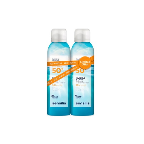 Sensilis duplo body spray spf 50+ 200ml