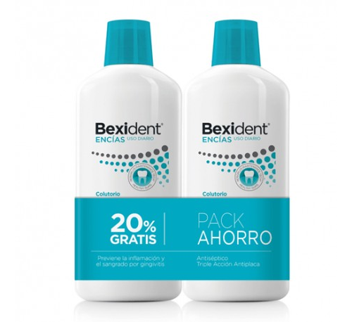 Bexident encias uso diario colut pack 2/20%