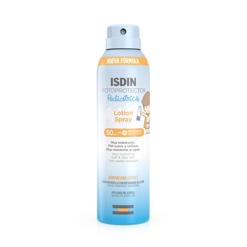 Isdin fotoprotector pediatrics lotion spray spf 50  1 envase 250 ml