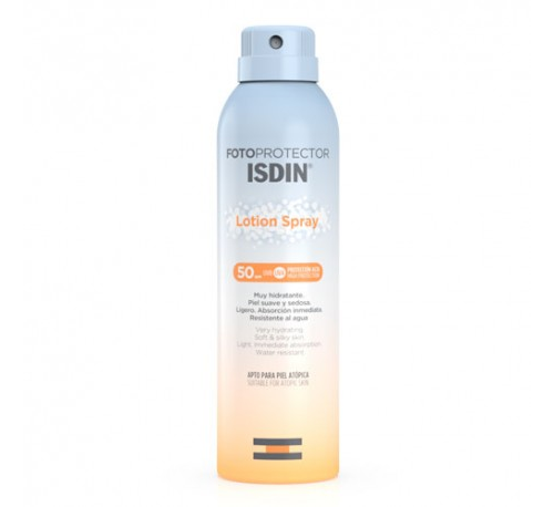 Isdin fotoprotector lotion spray spf 50  1 envase 250 ml