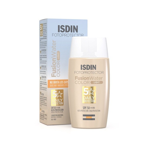 Isdin fotoprotector fusion water magic  1 frasco 50 ml color light