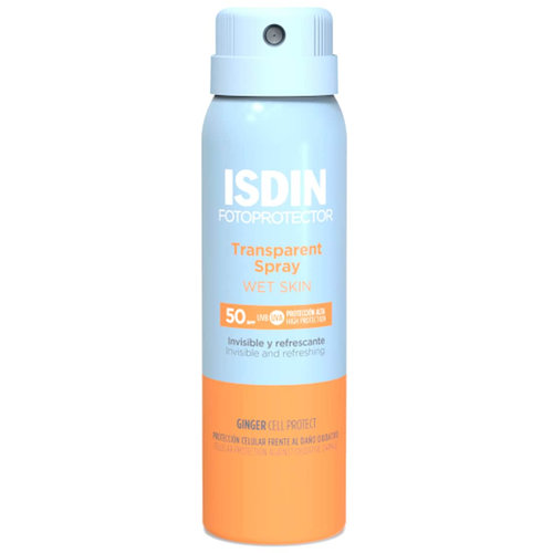 Isdin fotoprotector transparent spray wet skin spf 50 (1 envase 100 ml)