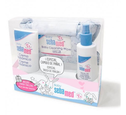 SEBAMED BABY CANASTILLA FUNDA TOALLITAS
