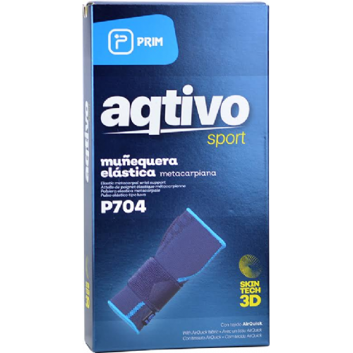 Muñequera metacarpiana prim aqtivo sport elastica 1 unidad talla m - prim aqtivo sport elastica