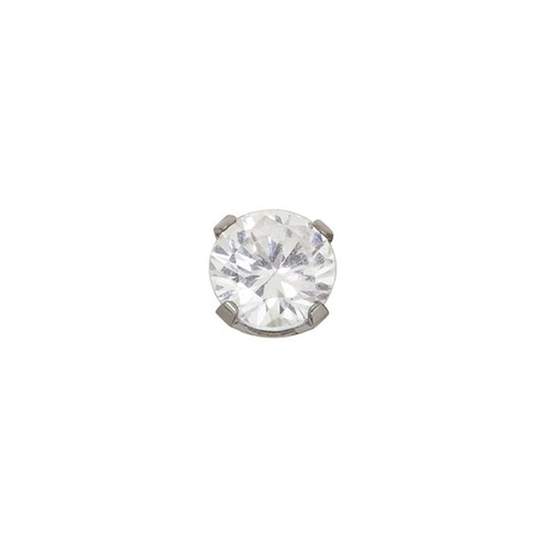 Inverness pendiente titanio (592c solitario natural 3 mm)