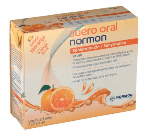 SUERO ORAL NORMON NARAN2X250ML