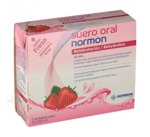 SUERO ORAL NORMON FRESA2X250ML